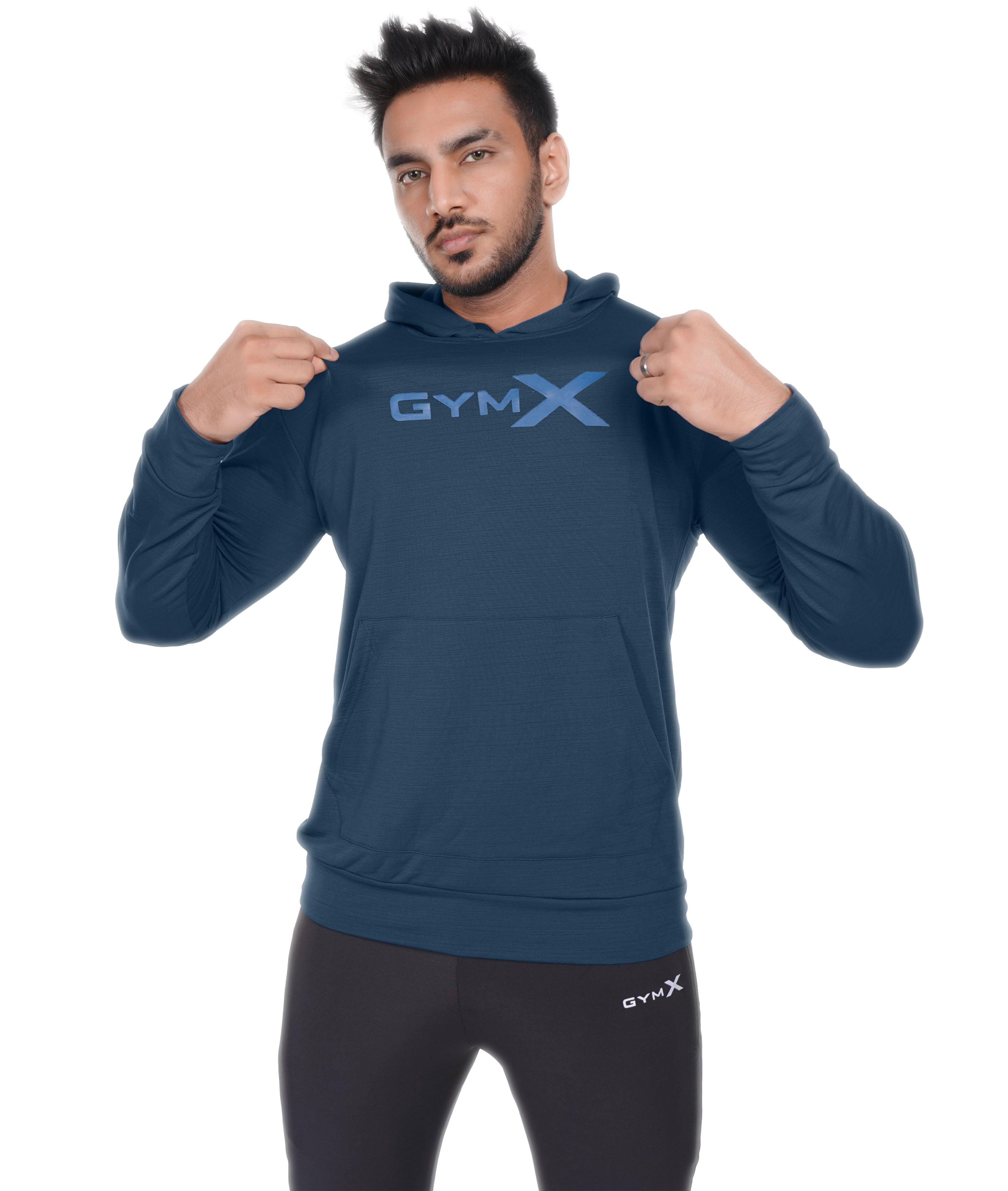 Dual Edition GymX Pullover: Electric Blue - Sale