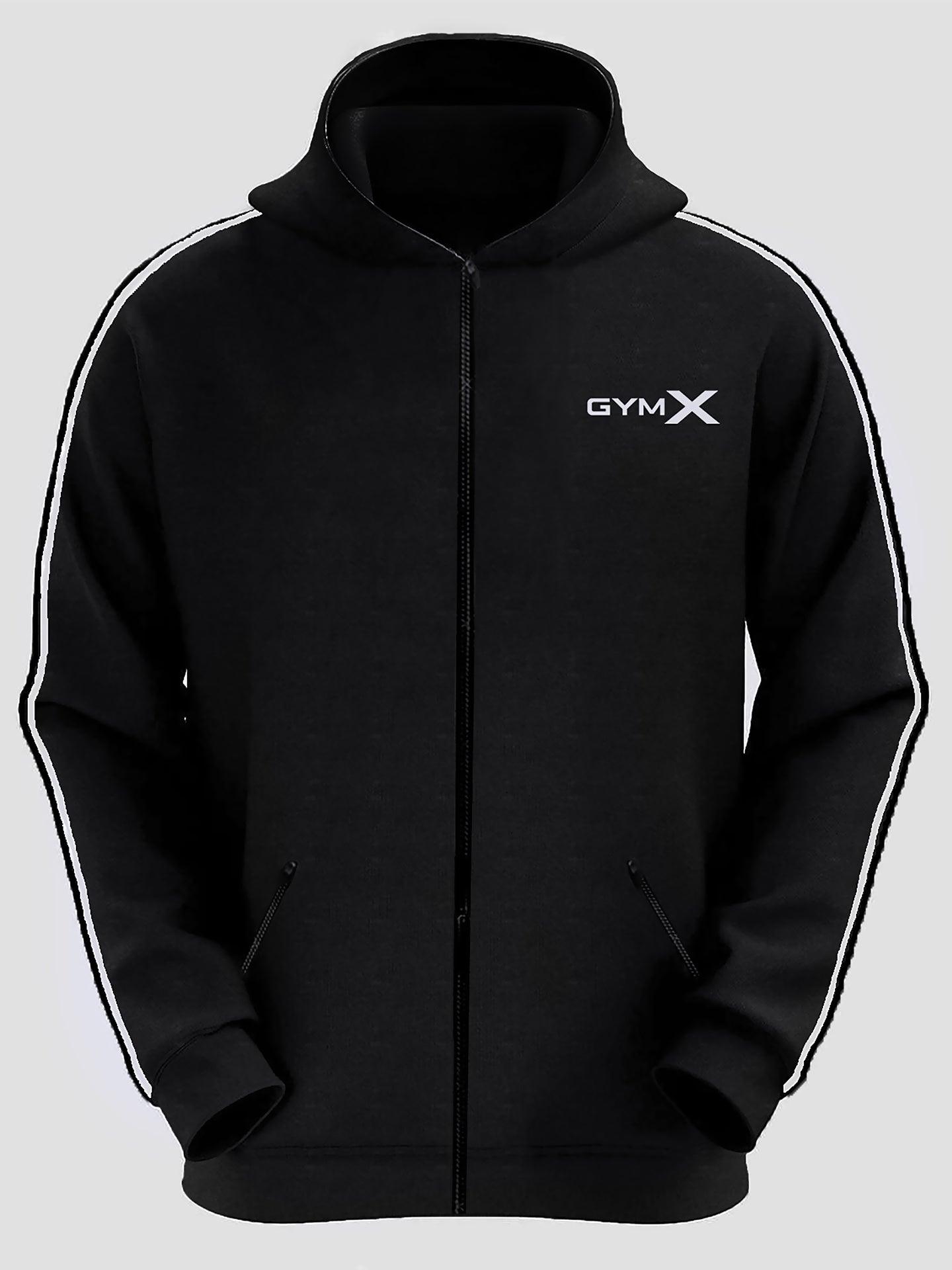 Gymx Black Hoodie - Sale at Rs 899.00, Man Hoodies