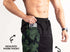 2-in-1 Compression Shorts with phone pocket: Military Camo - GymX