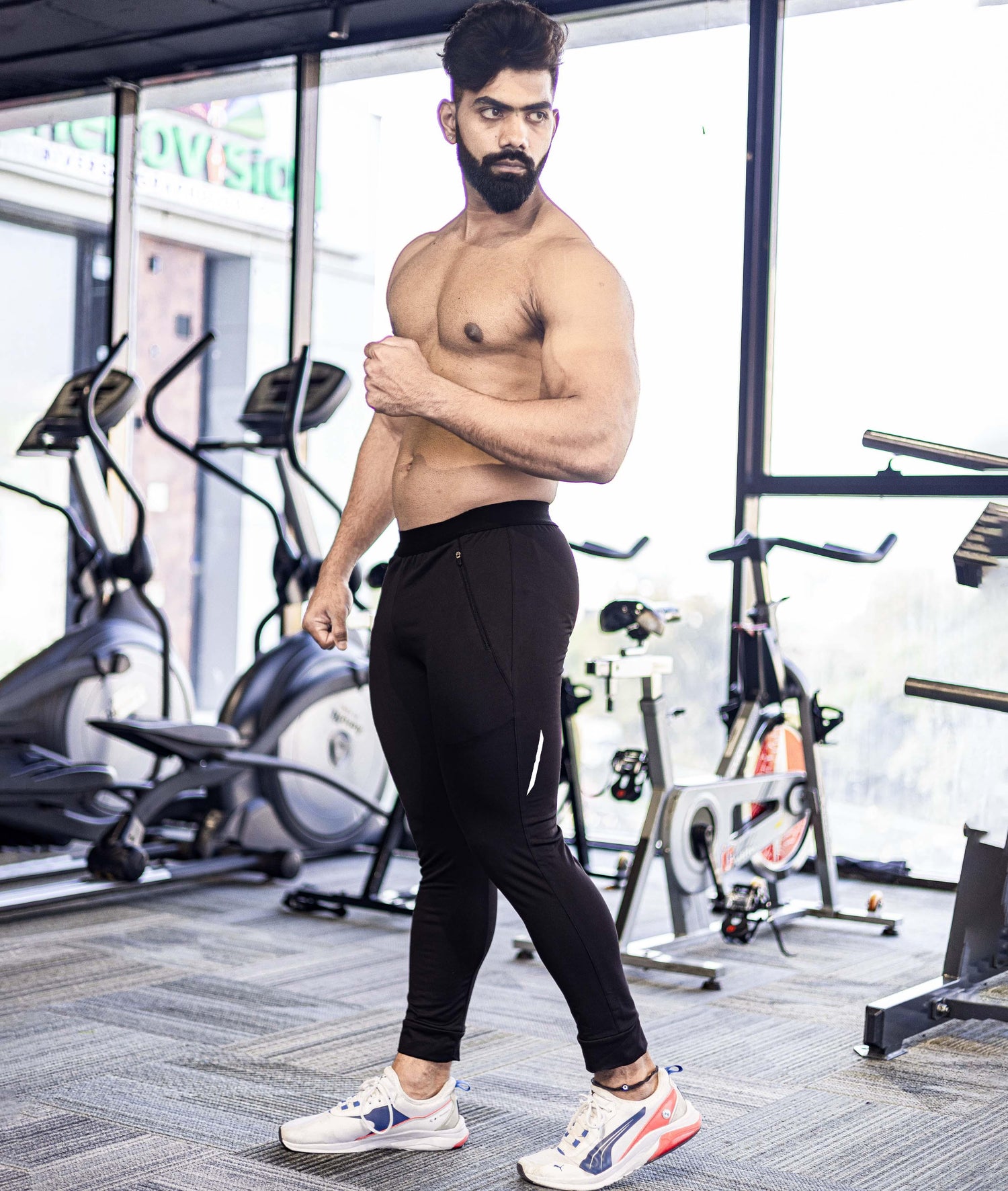 103 Perfection GymX Joggers: Epic Black - GymX