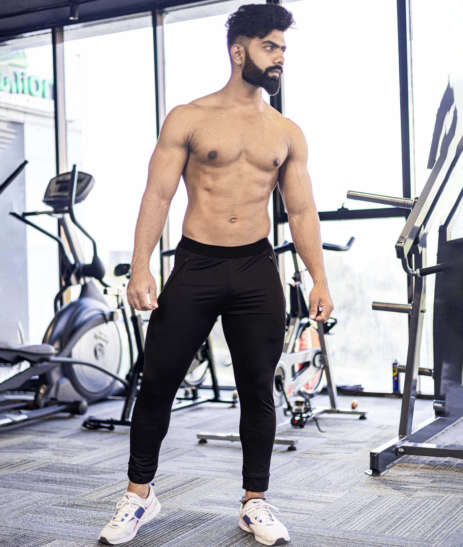 103 Perfection GymX Joggers: Epic Black - GymX