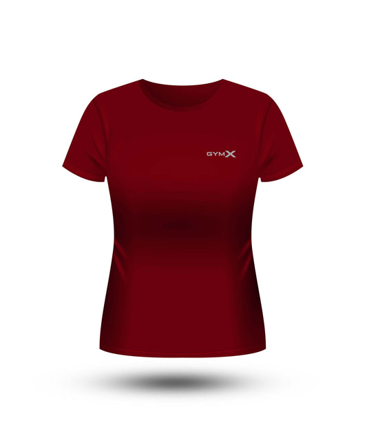 Ladies Red Gymx Tee - Sale