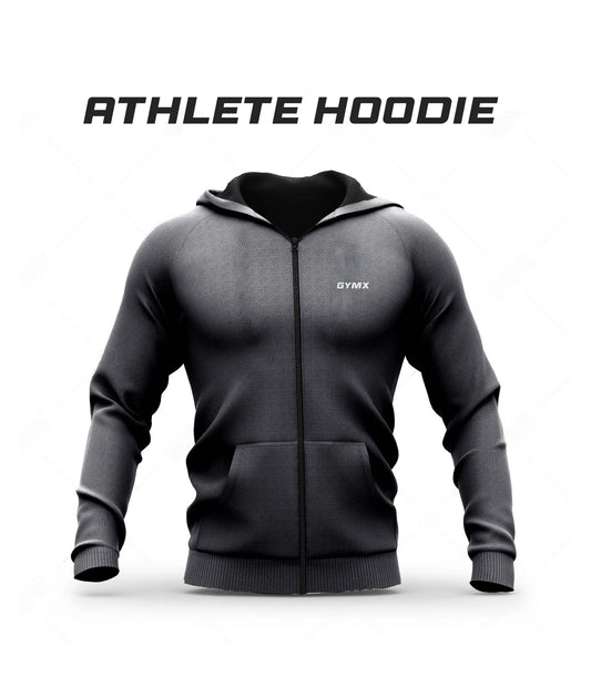 Athlete GymX Hoodie: Metal Grey - GymX