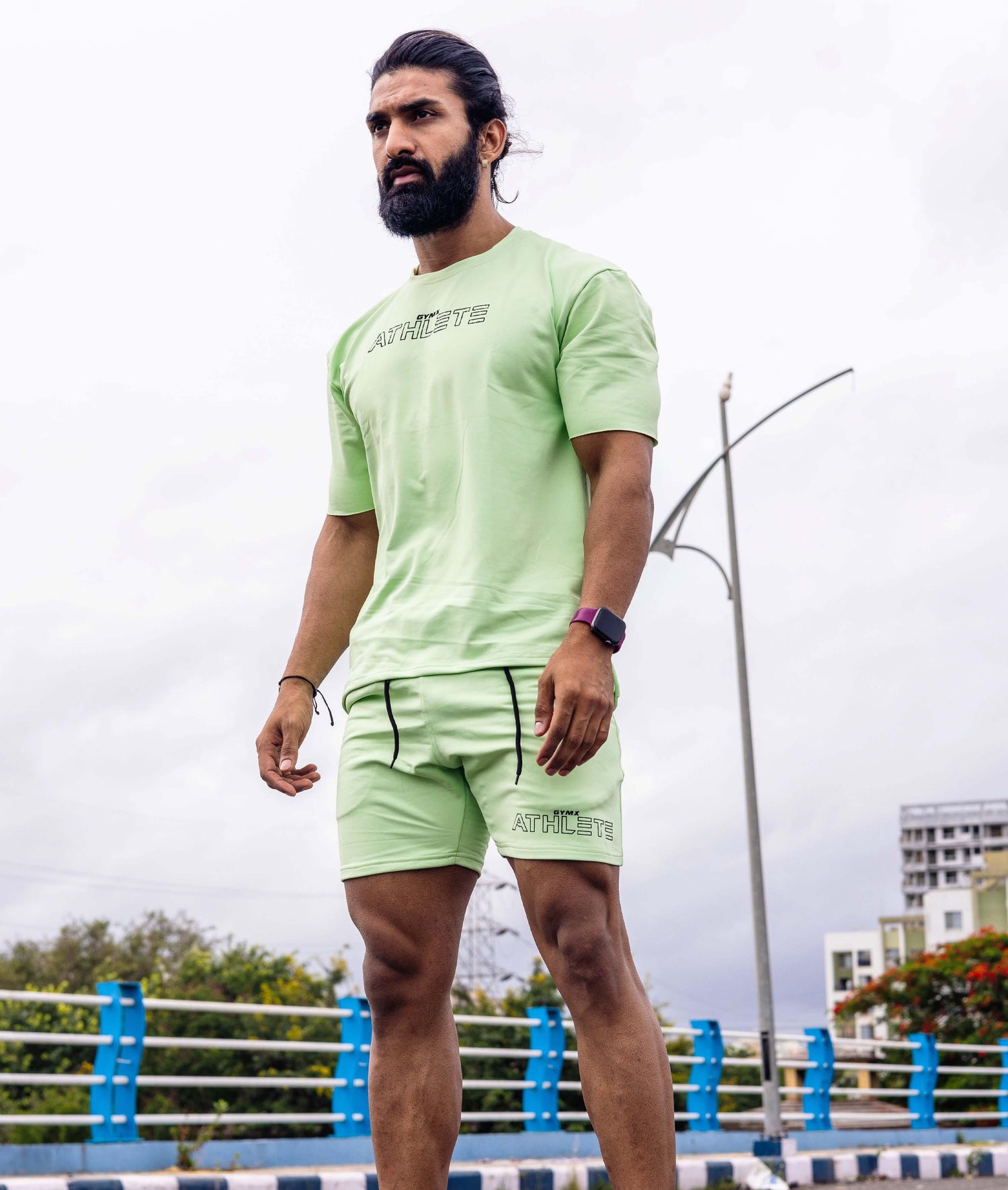 Oversized GymX Neon Green Tee: Athlete - Sale - GymX