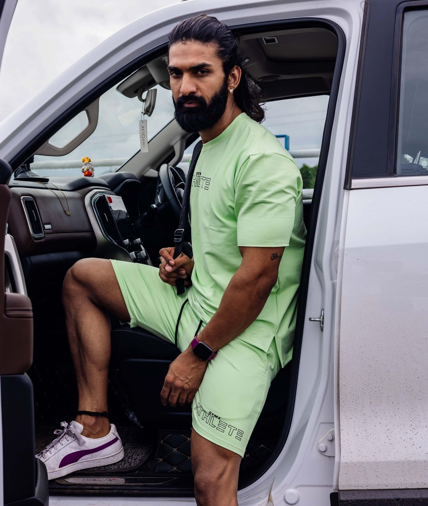 Oversized GymX Neon Green Tee: Athlete - Sale - GymX