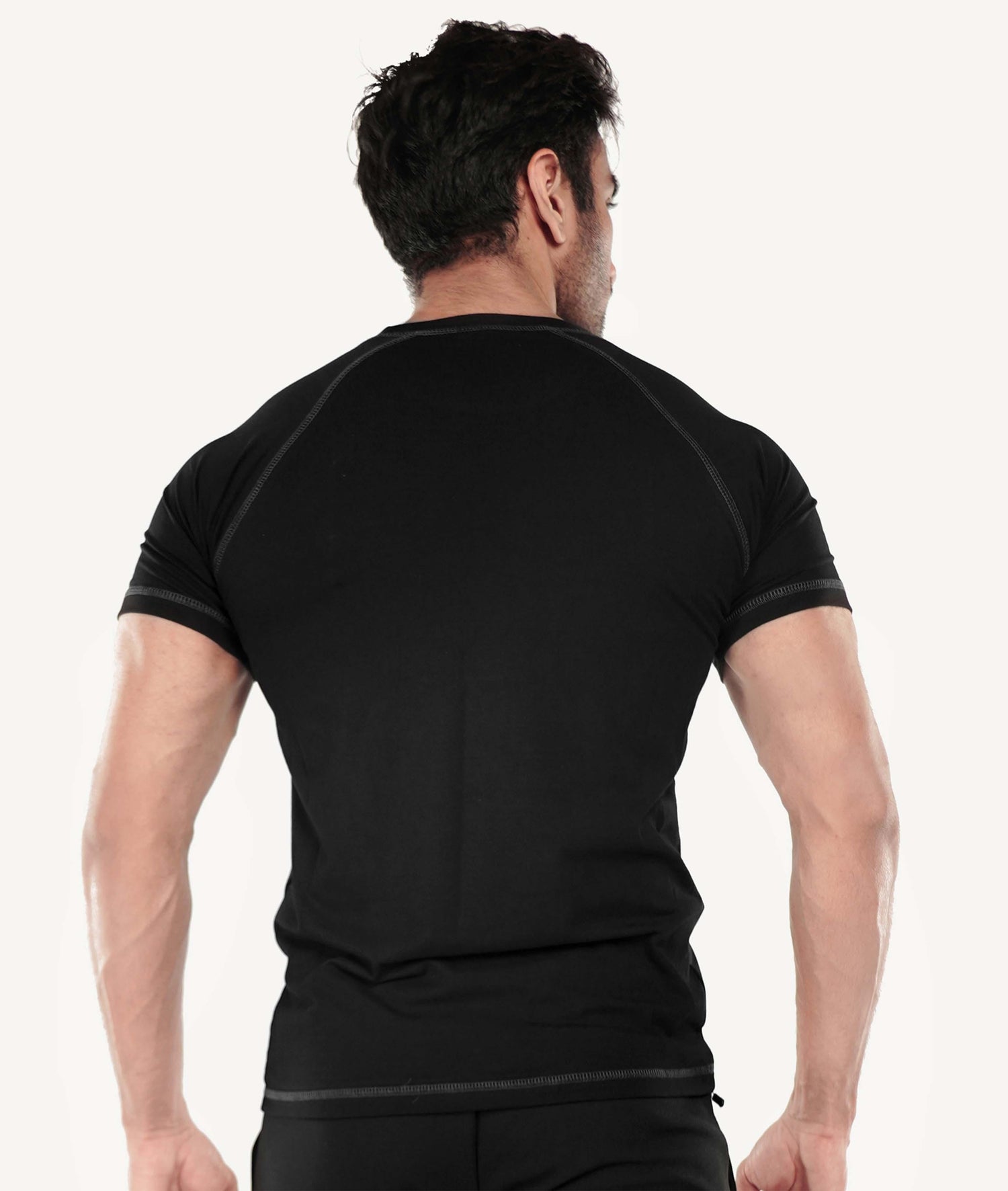 Flex Cotton GymX Tee: Black - Sale - GymX