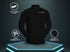 Jet Black Jacket Summer Windcheater - Aero Series