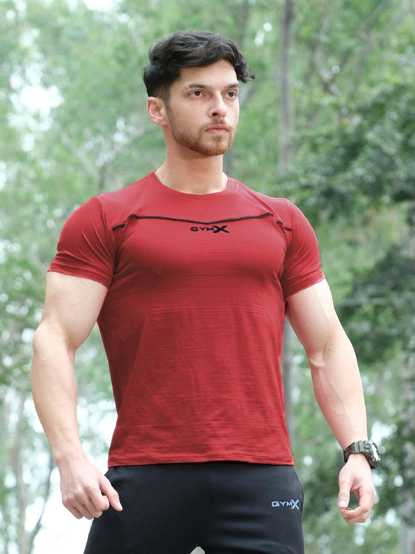 Blade Tees- Blood Red - GymX