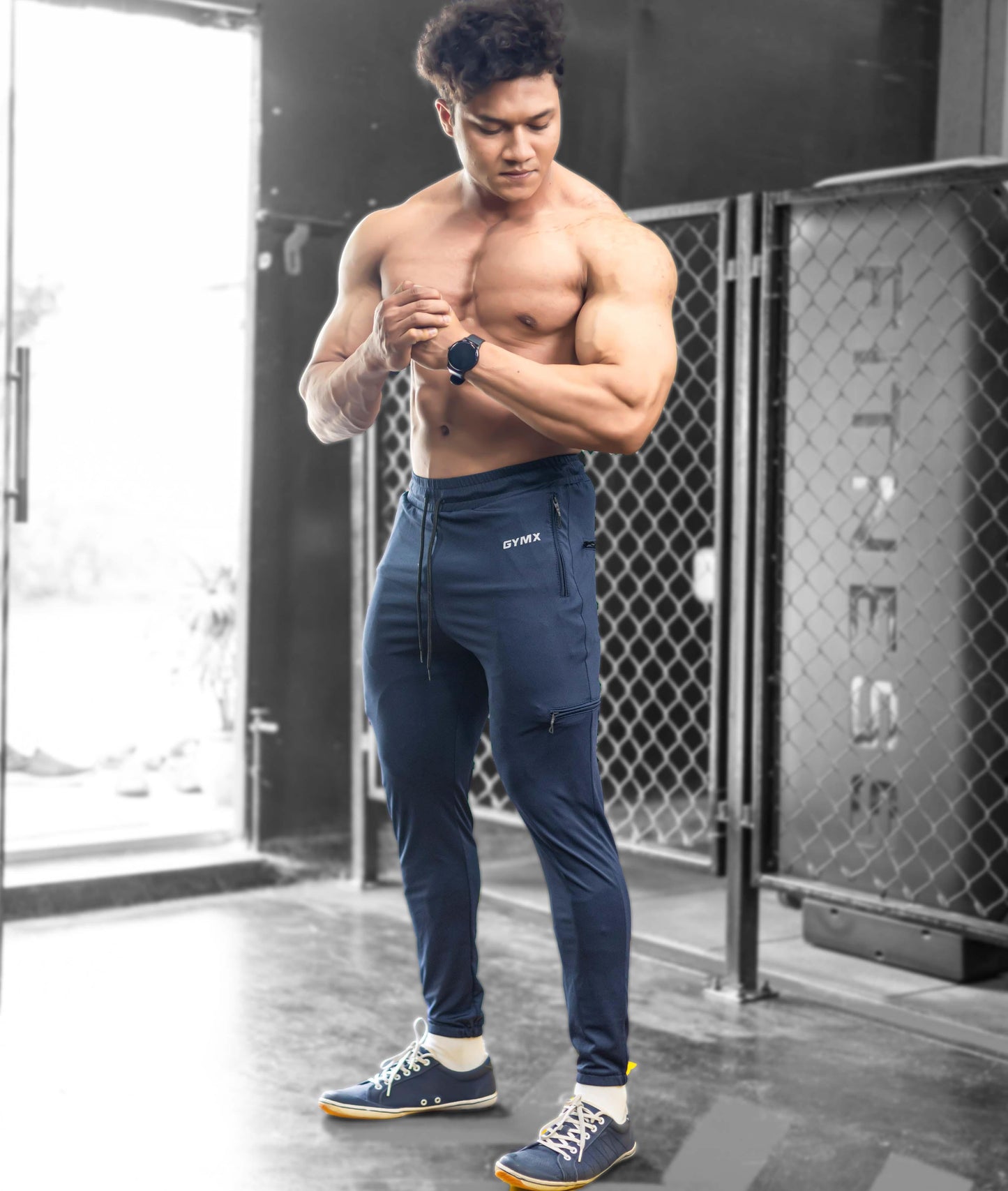 6-in-1 Ice-Tech GymX Joggers- Blue - GymX