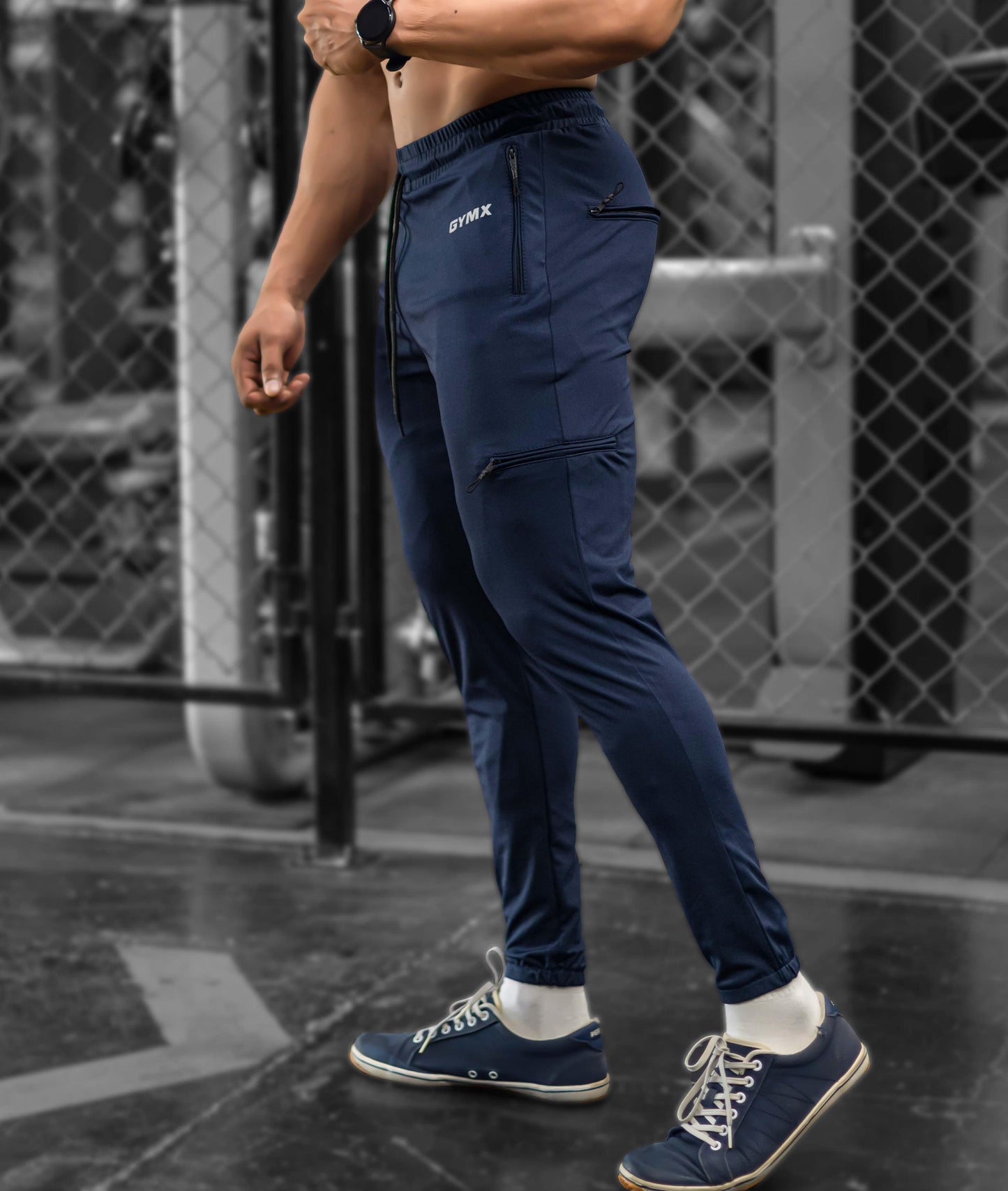 6-in-1 Ice-Tech GymX Joggers- Blue - GymX