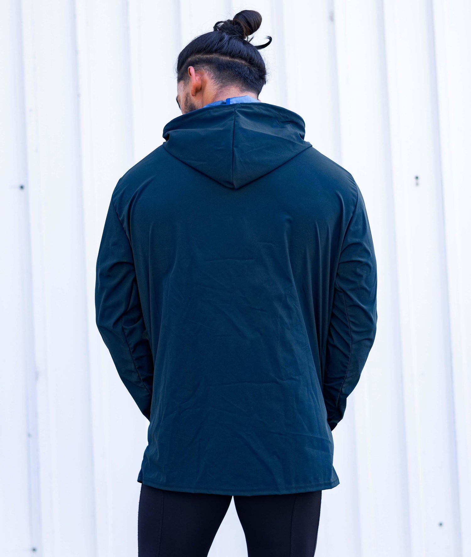 Storm Waterproof Jacket 2.0- Krypto Blue (with rainproof phone pockets) - GymX