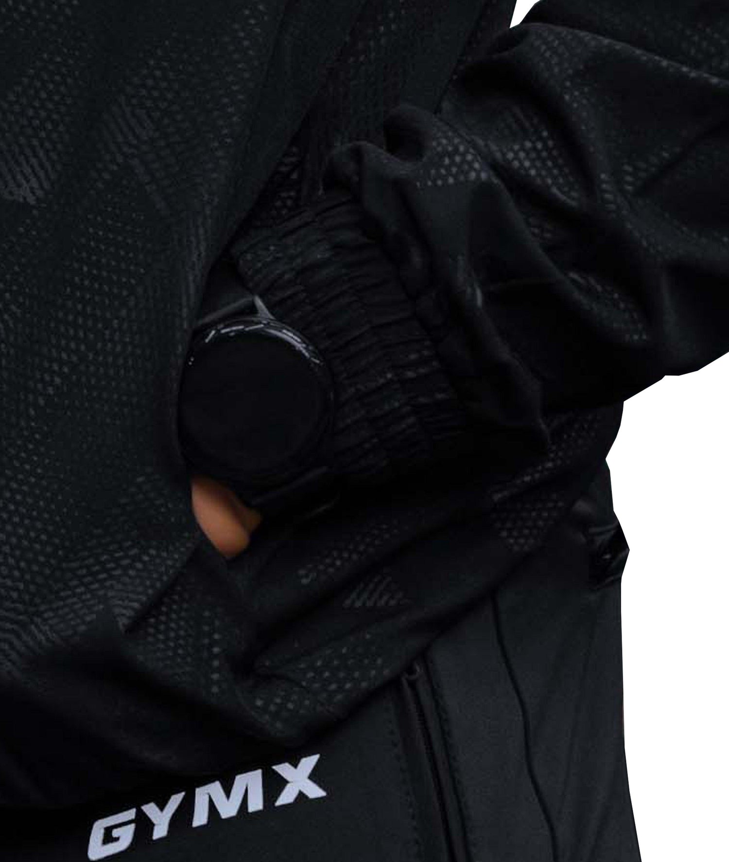 Berlin Camo Windcheater: Black - GymX