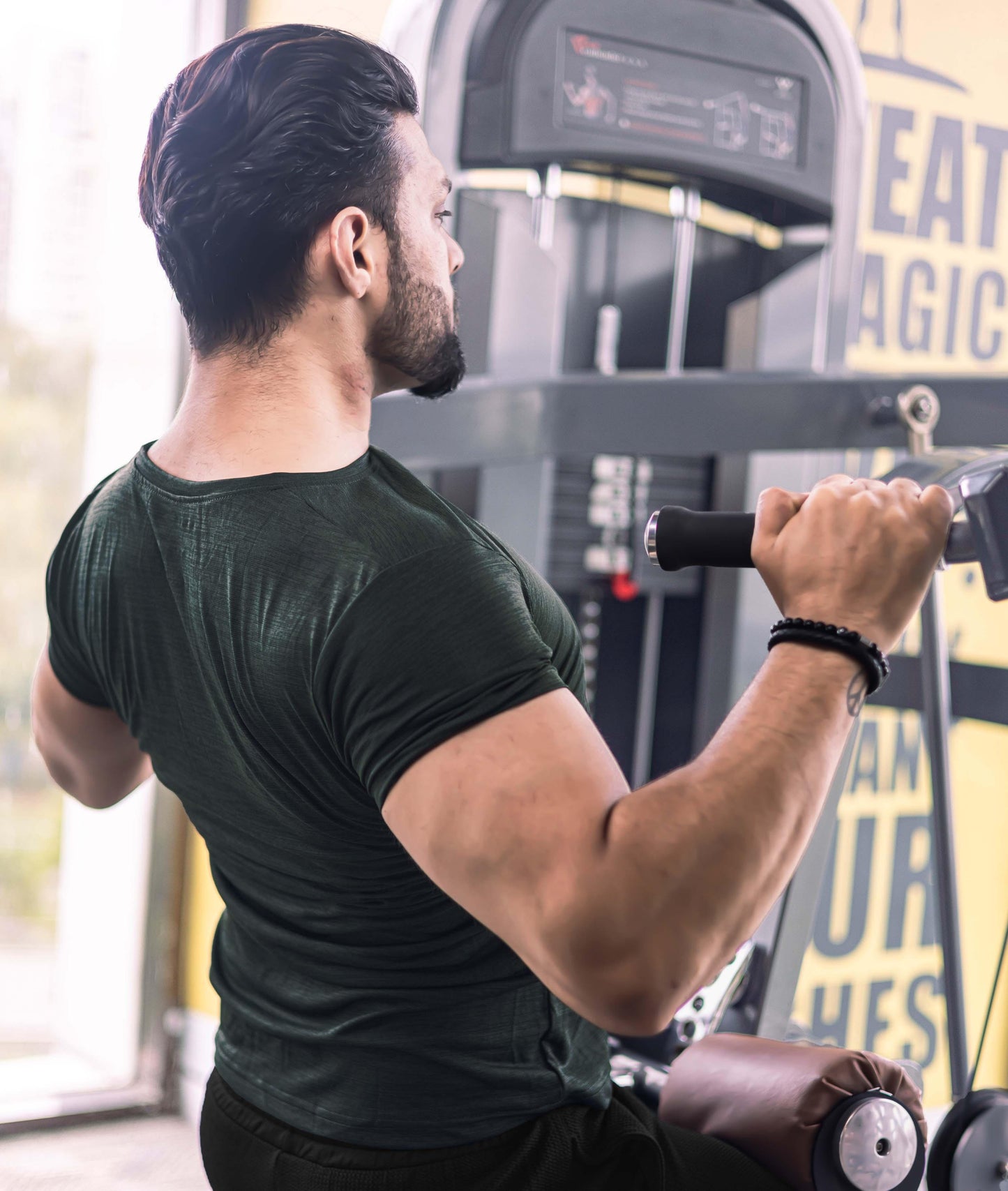 Strike GymX Tee: Army Green