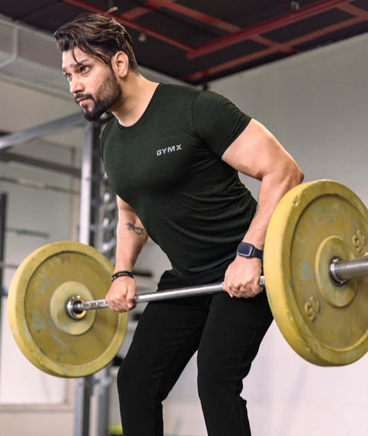 Strike GymX Tee: Army Green