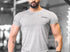 Strike GymX Tee: Ash Grey- Challenge Accepted