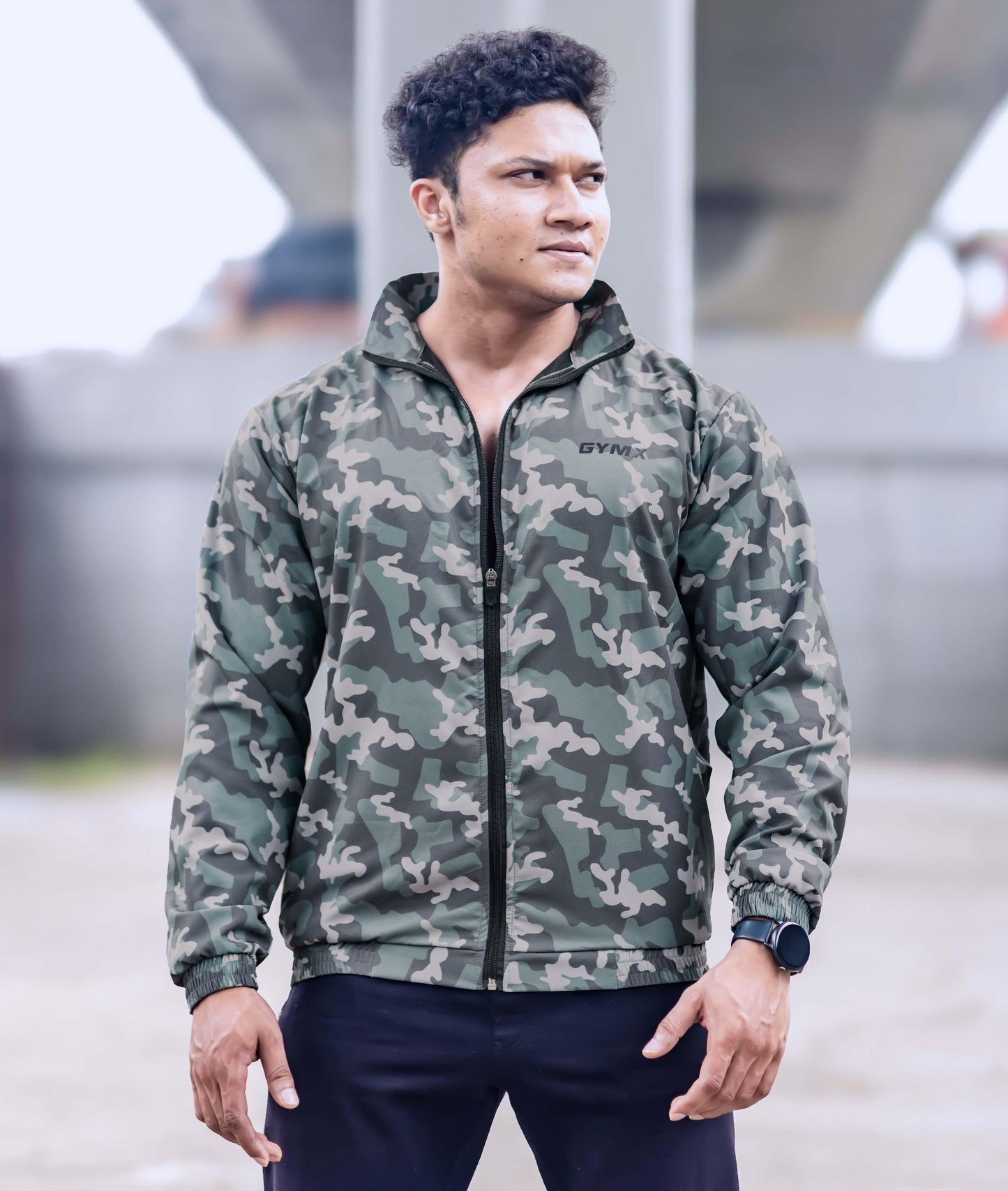 Combat Camo GymX Windcheaters: Forest Camo