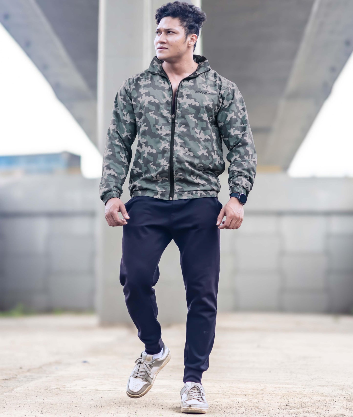 Combat Camo GymX Windcheaters: Forest Camo