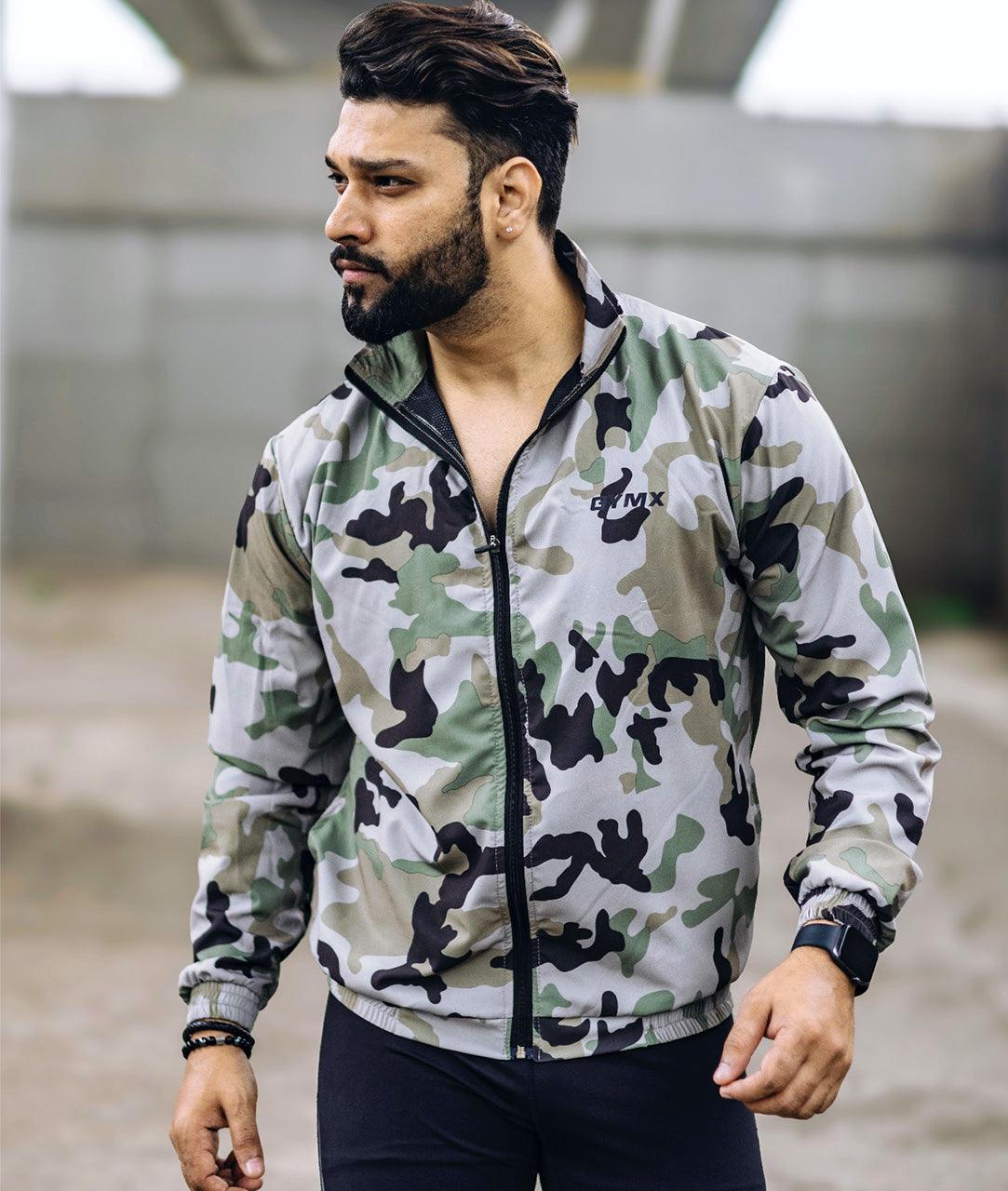 Combat Camo GymX Windcheaters: Greenland Camo