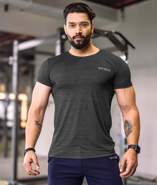 Strike GymX Tee: Dark Grey