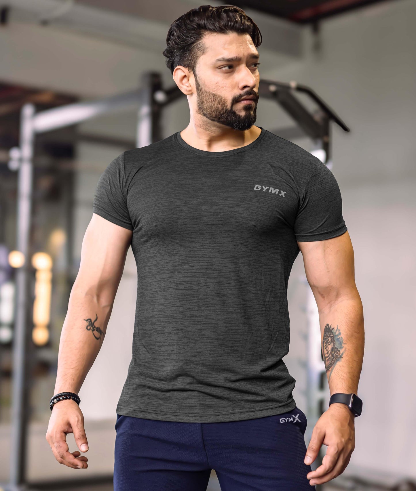 Strike GymX Tee: Dark Grey