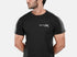 Black Grey GymX Panel Tee - Sale - GymX