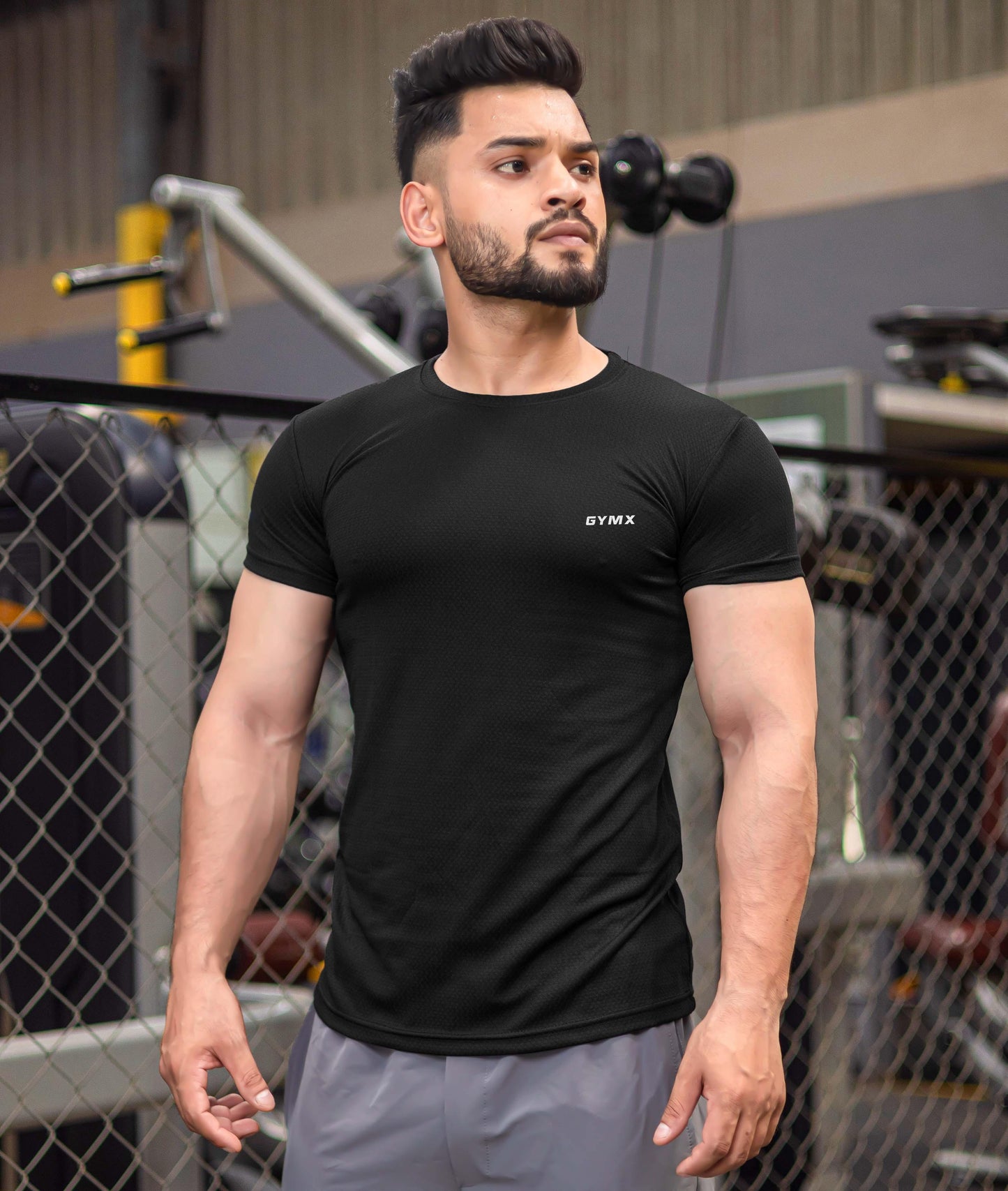 Ace GymX Tees: Just Black - GymX