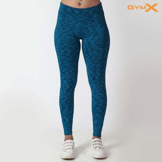 Blue Pattern Leggings - Sale - GymX