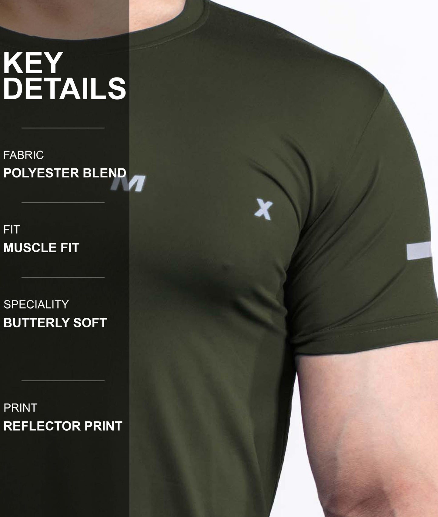 Ace GymX Tees: Warrior Green - GymX