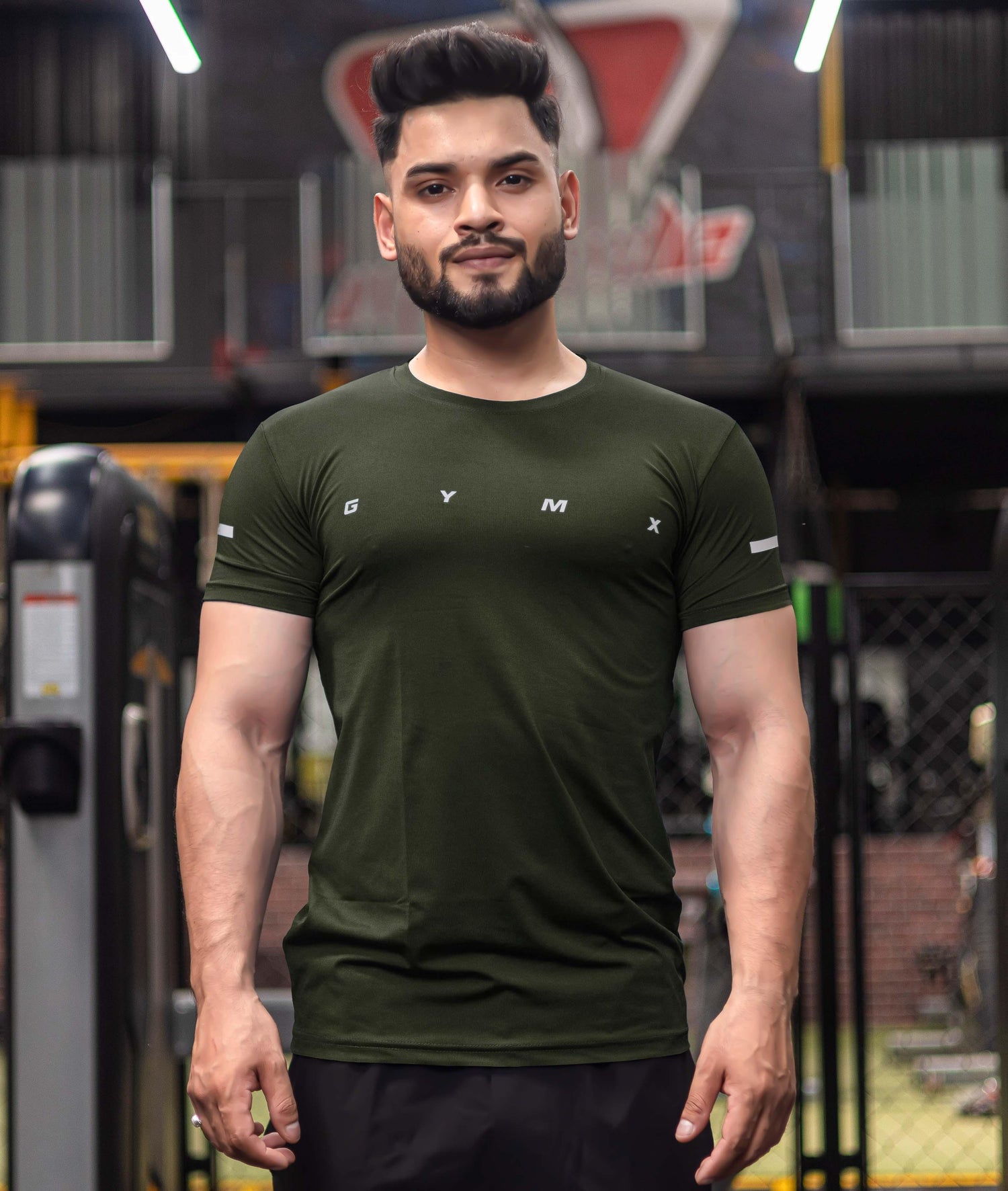 Ace GymX Tees: Warrior Green - GymX