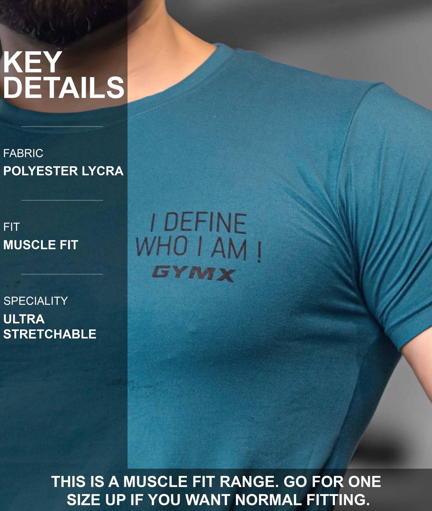 Blue Bird GymX Tee: I Define Who I Am