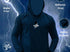 Storm Waterproof Jacket 2.0- Krypto Blue (with rainproof phone pockets) - GymX