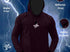 Storm Waterproof Jacket 2.0- Epic Maroon (with rainproof phone pockets) - GymX