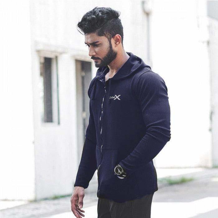 Navy Blue Plain Hoodie - Sale - GymX