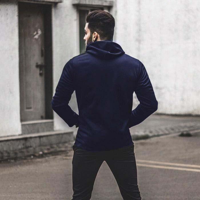 Navy Blue Plain Hoodie - Sale - GymX