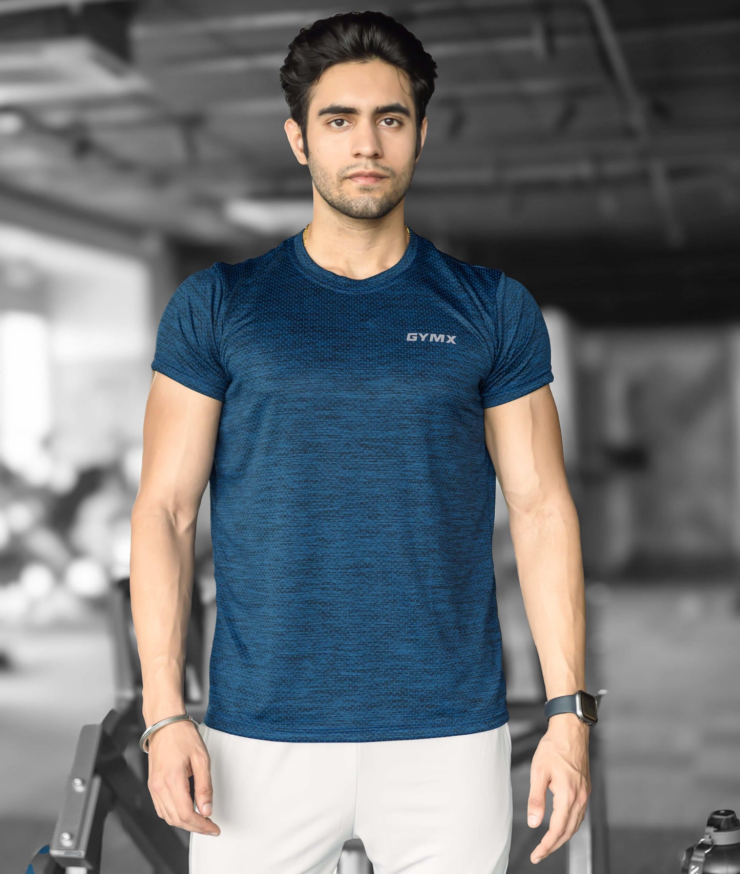 Nimbus GymX Tee: Active Blue