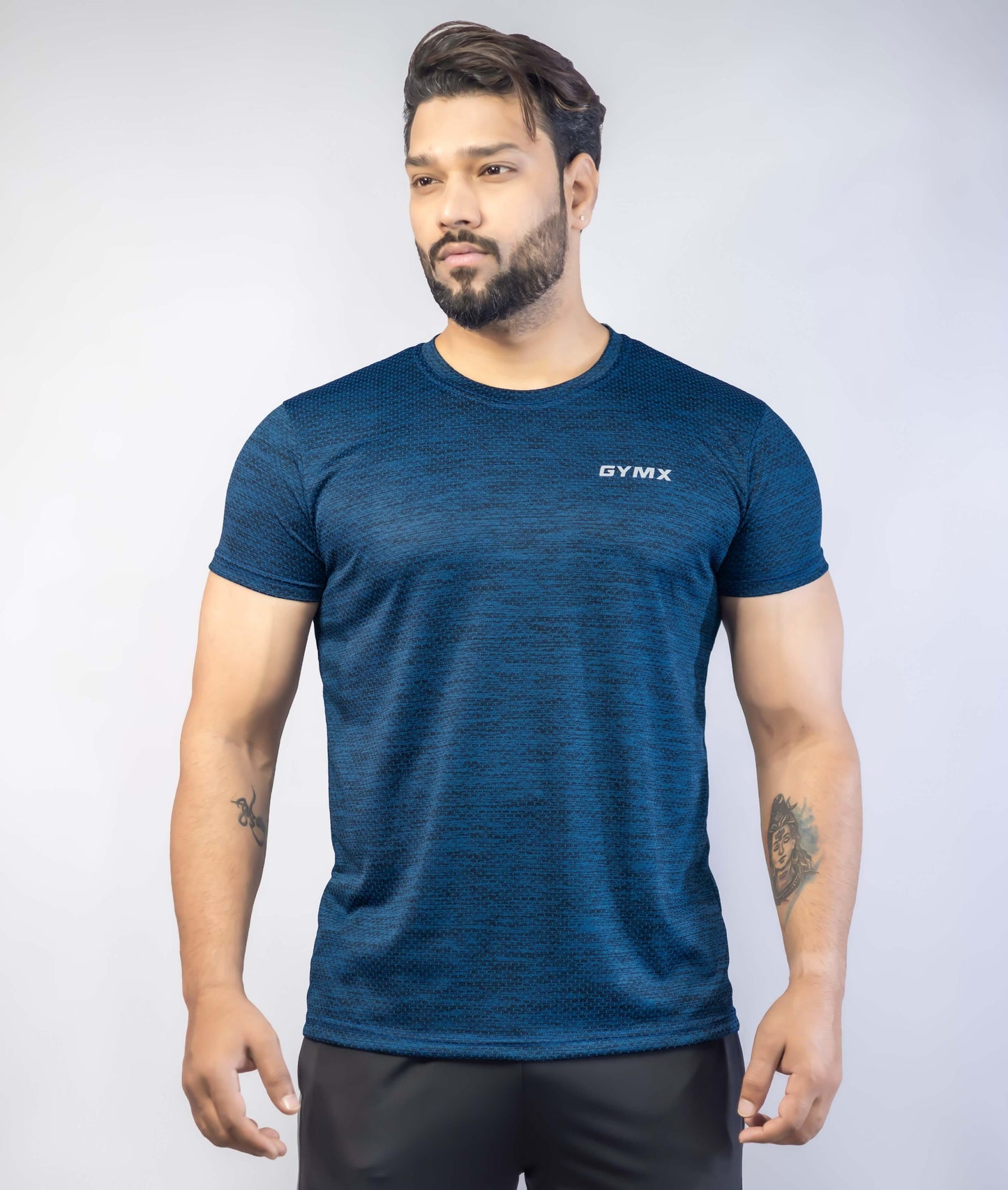 Nimbus GymX Tee: Active Blue