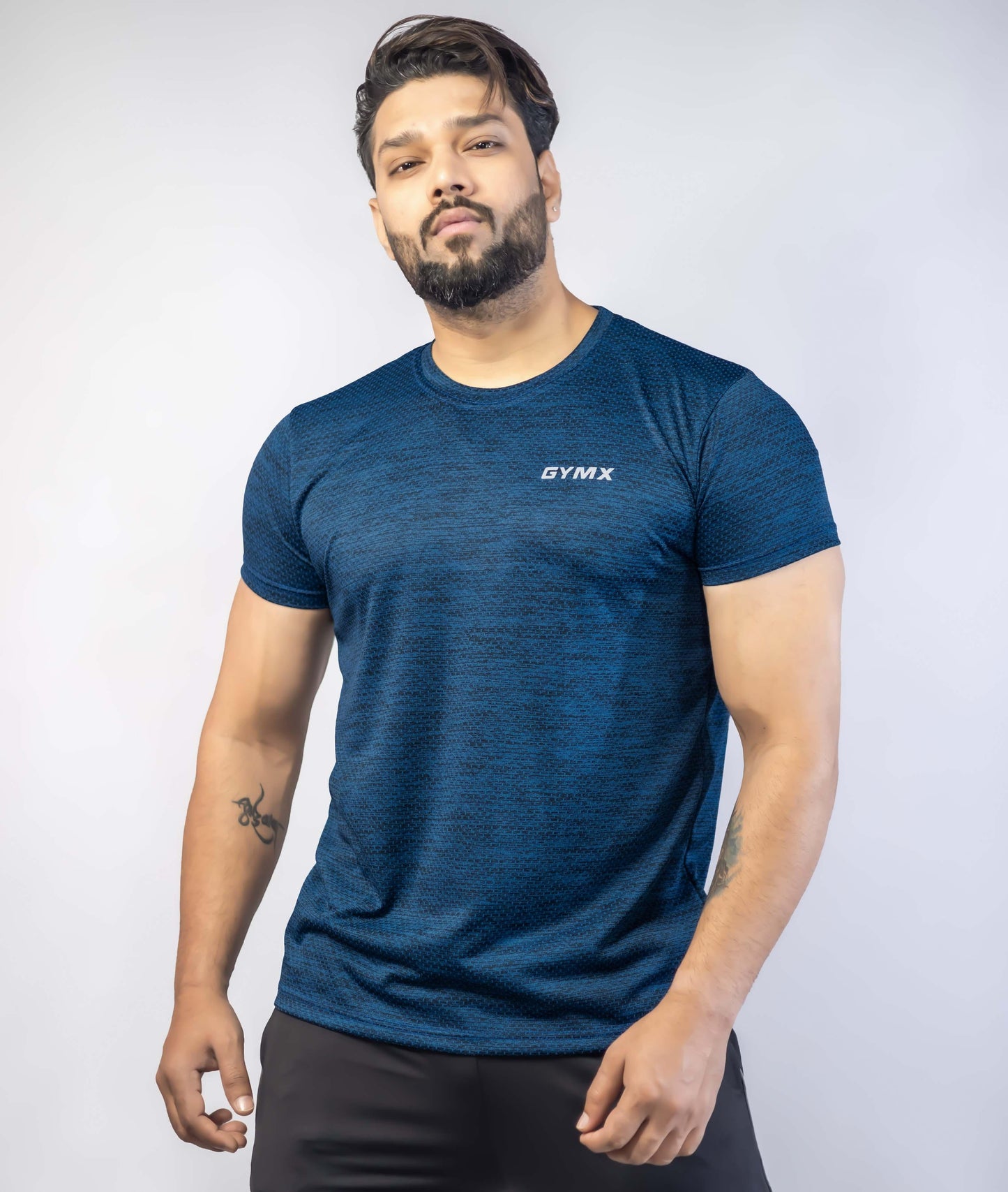 Nimbus GymX Tee: Active Blue