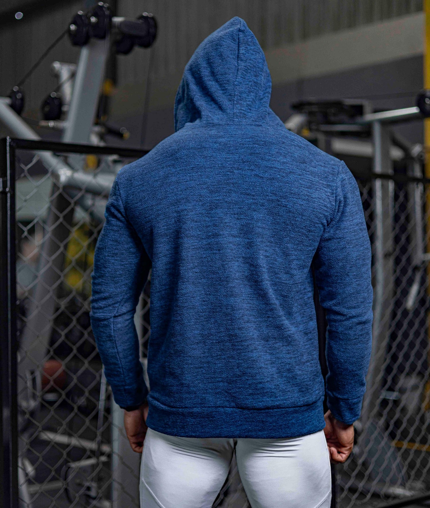 Sherpa Fleece Fluffy GymX Hoodie- Electric Blue - GymX