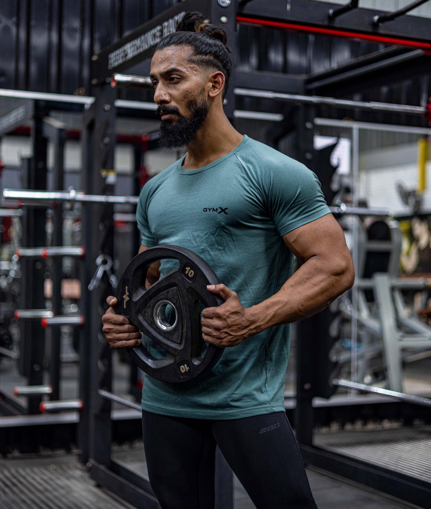 Pure Cotton GymX Tee: Mint Green - Sale - GymX