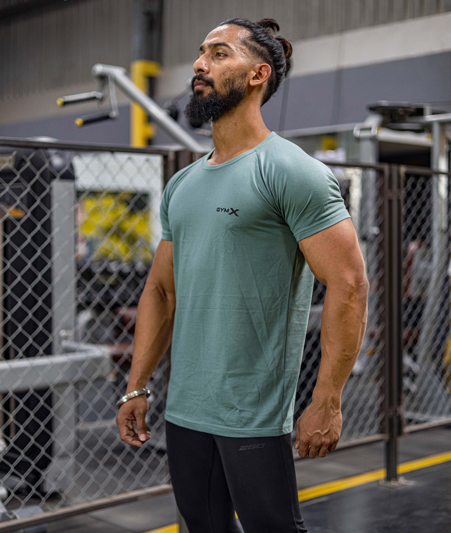 Pure Cotton GymX Tee: Mint Green - Sale - GymX