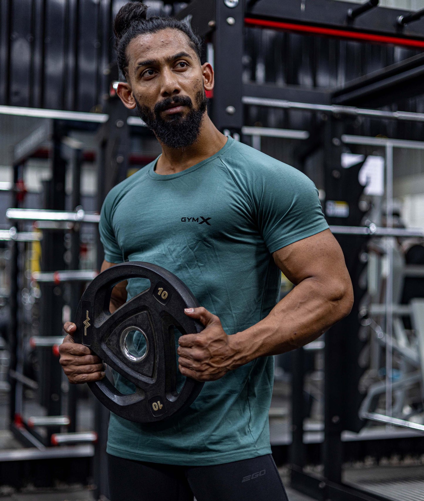 Pure Cotton GymX Tee: Mint Green - Sale - GymX