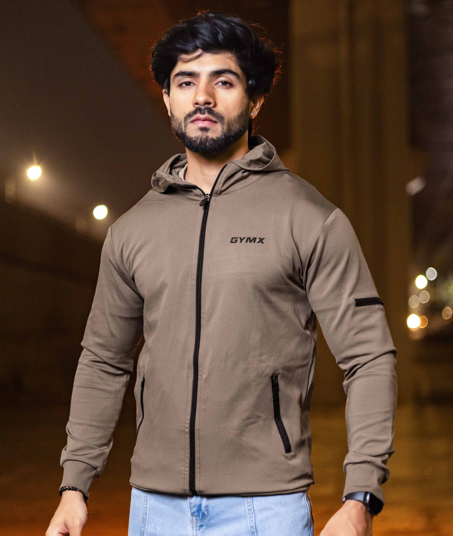 Galaxy GymX Hoodies- Opulent Brown