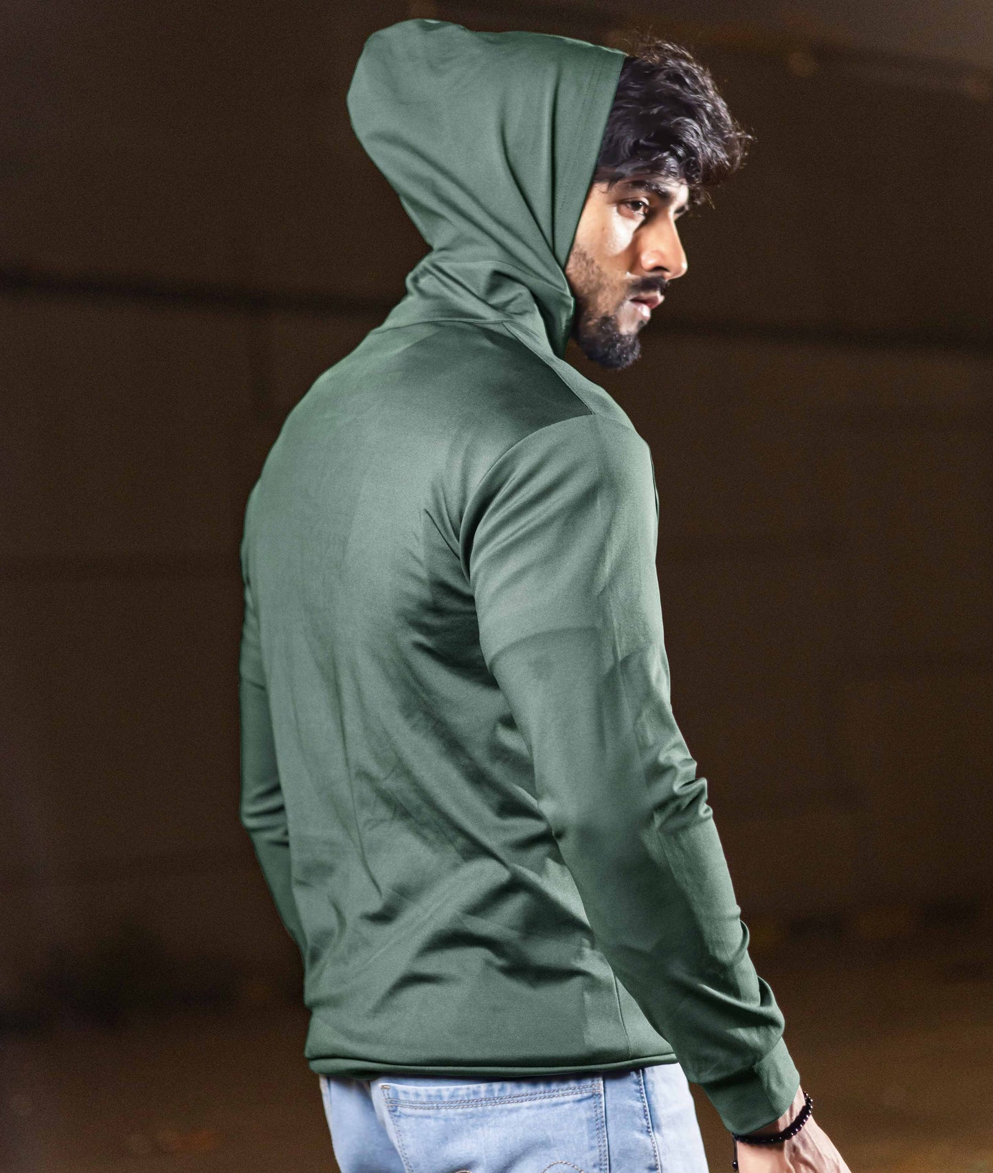 Galaxy GymX Hoodies- Goblin Green