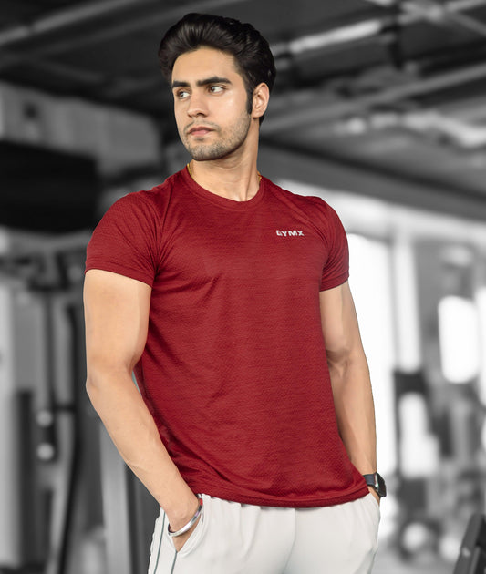 Nimbus GymX Tee: Volcano Red