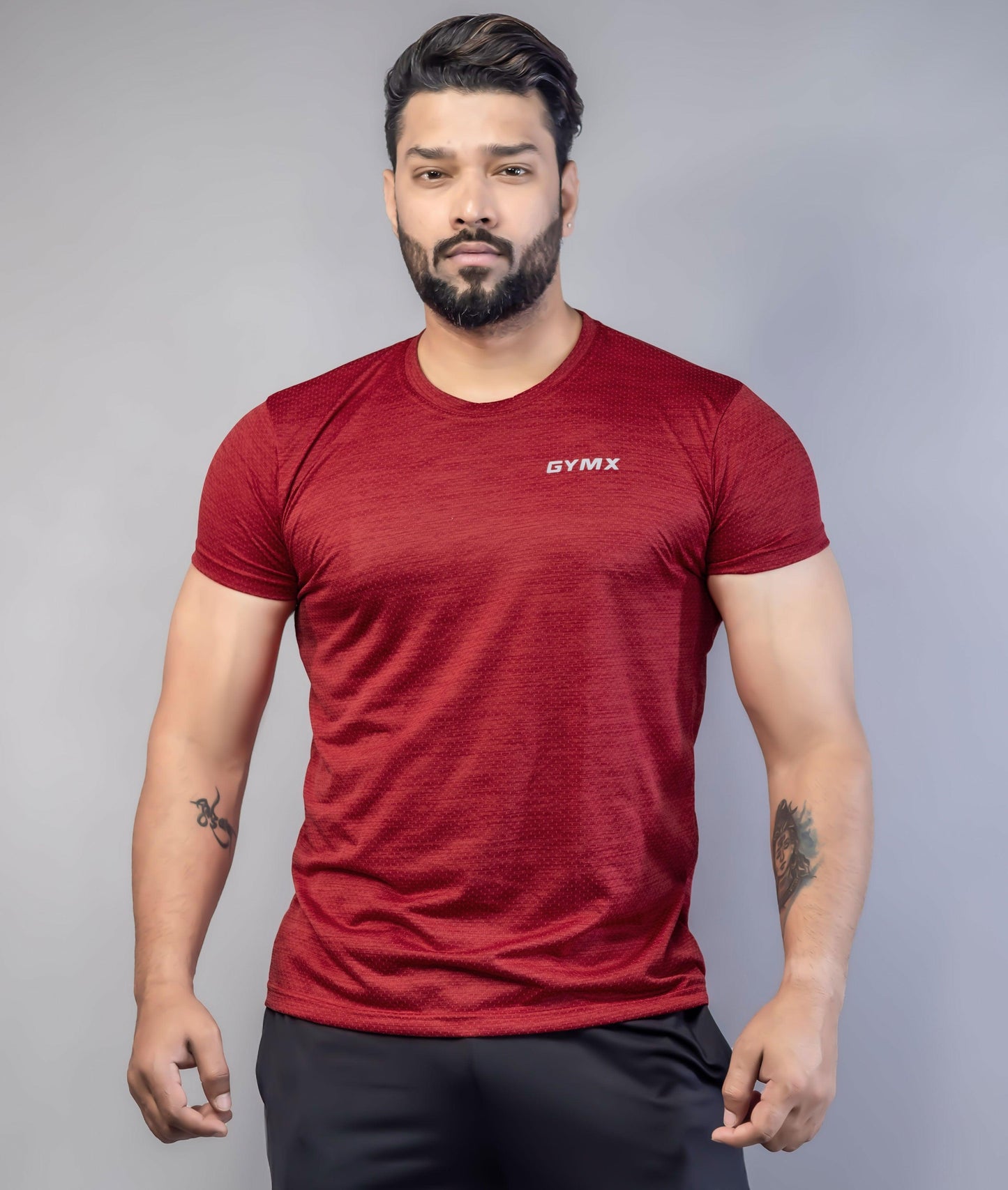 Nimbus GymX Tee: Volcano Red