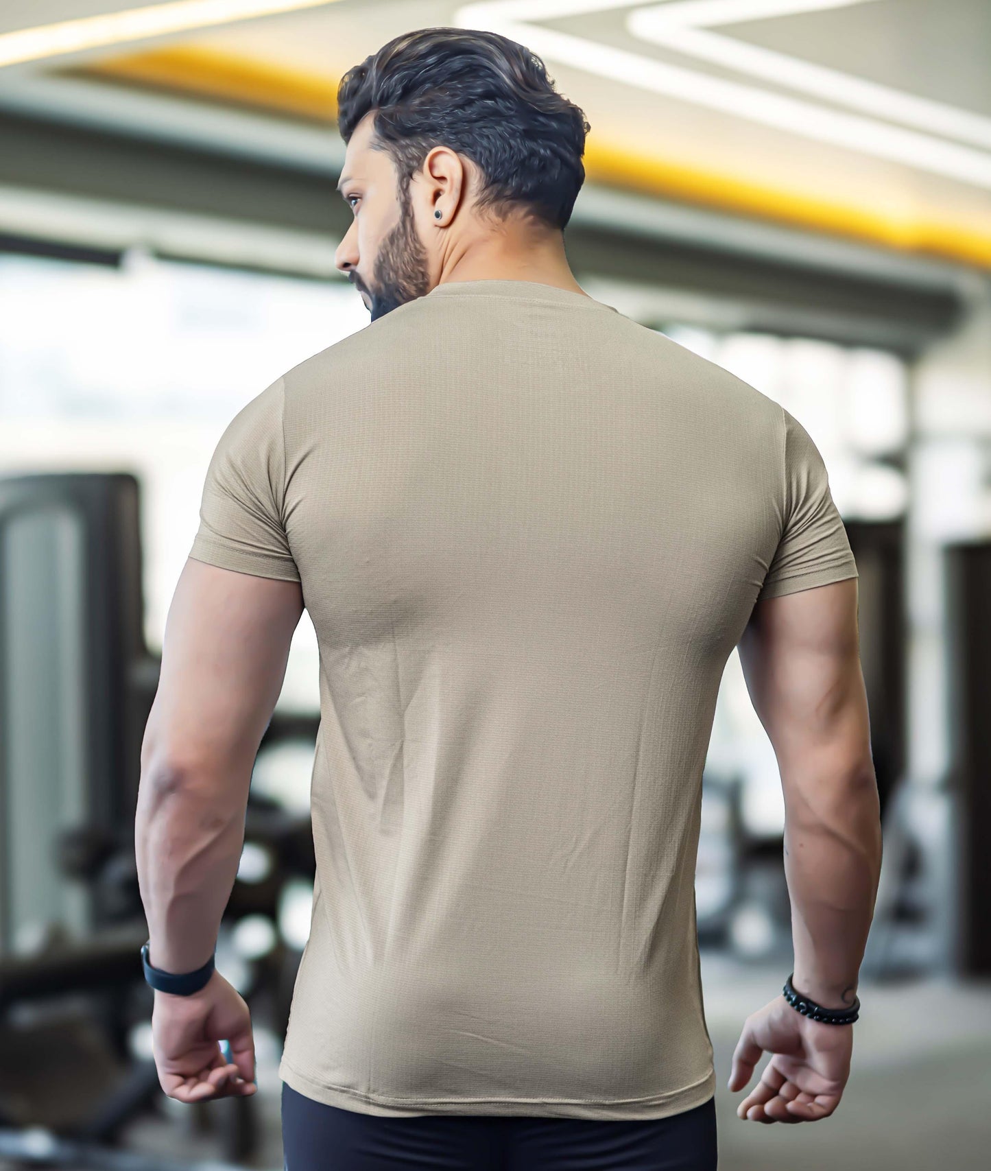 Impulse GymX Tee: Beige