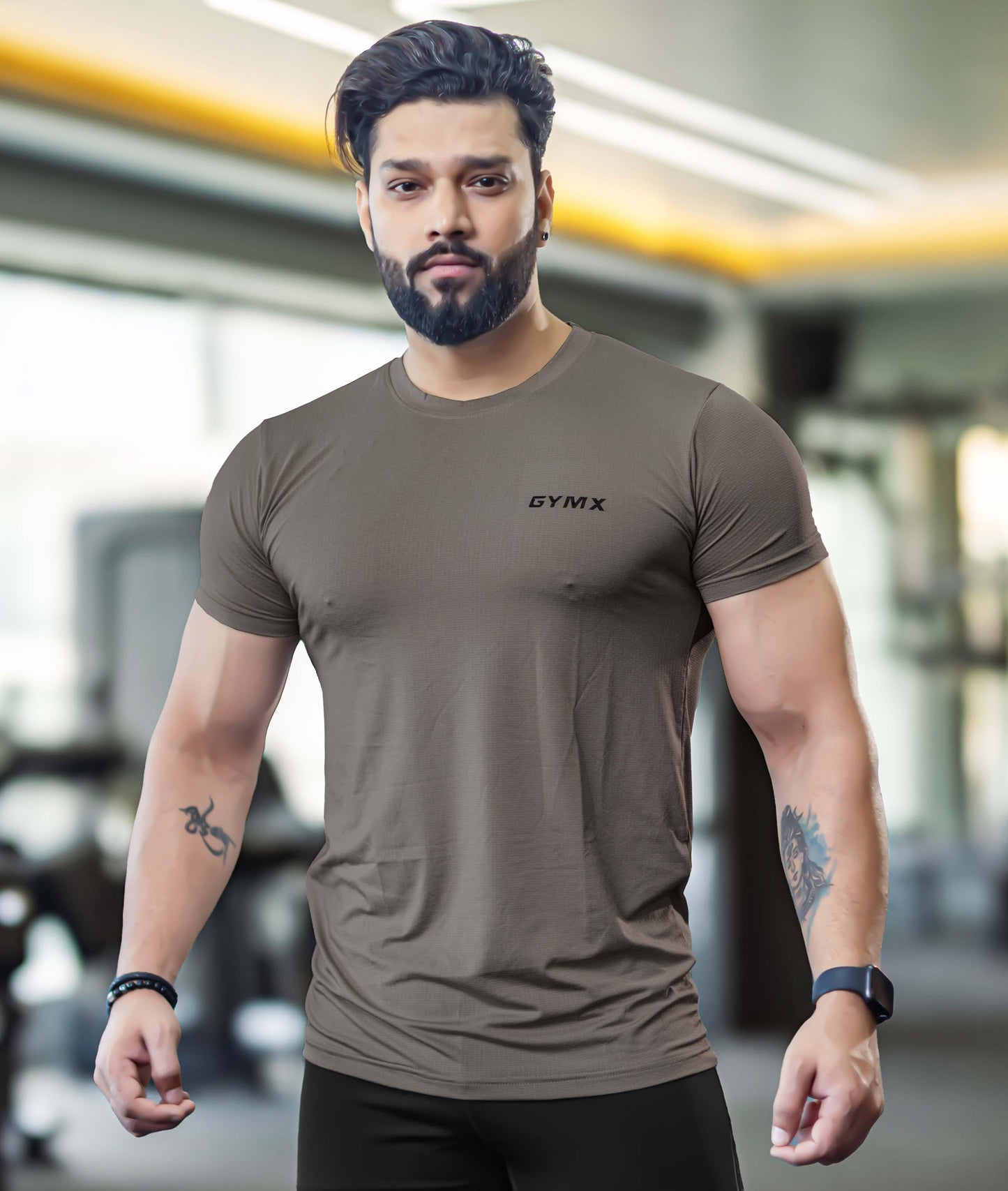 Impulse GymX Tee: Lavish Brown