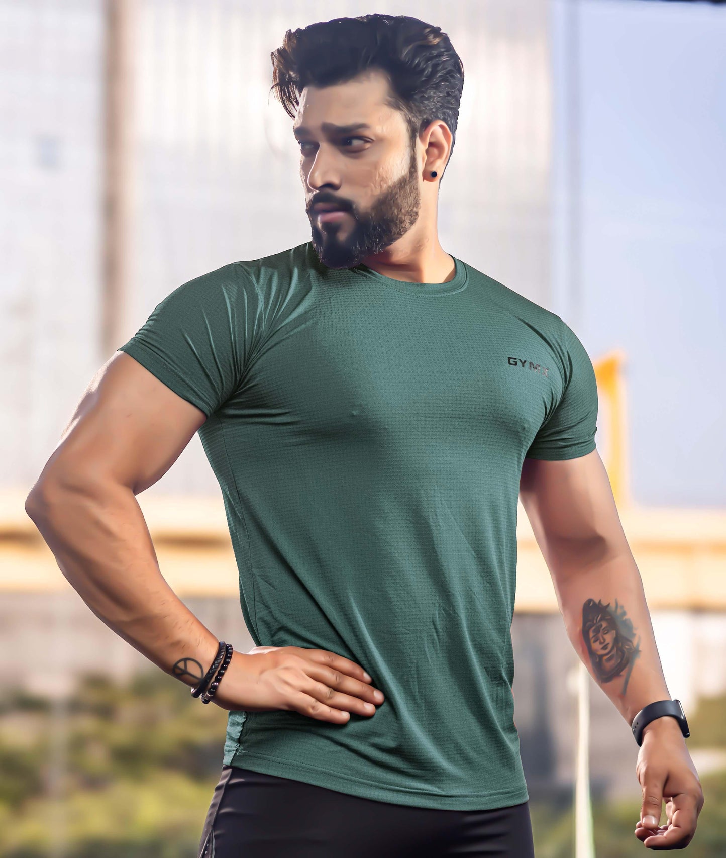 Impulse GymX Tee: Sea Green