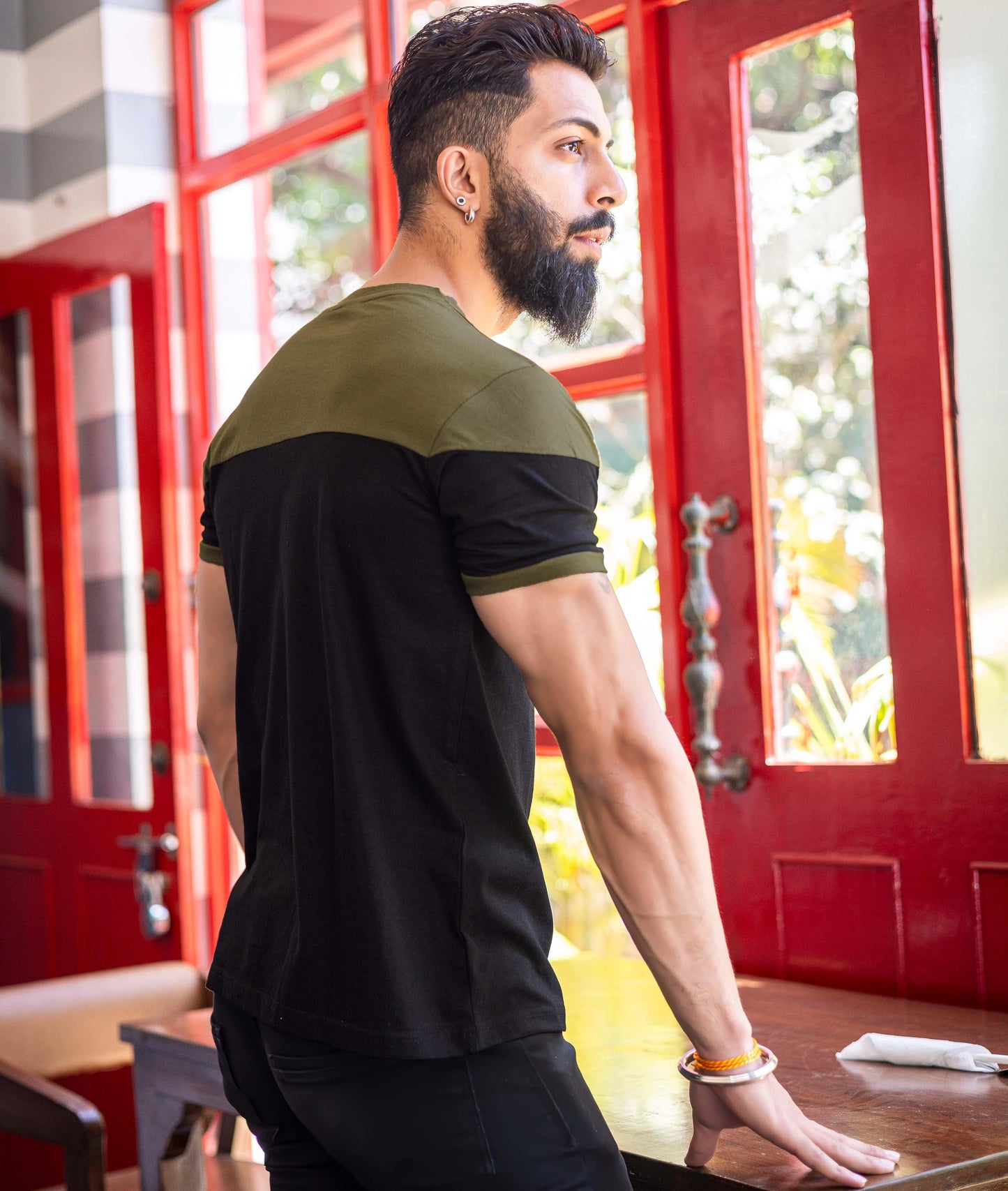 Lifestyle GymX Tee: Army Green - GymX