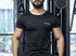 Training GymX Tee: Textured Black - GymX